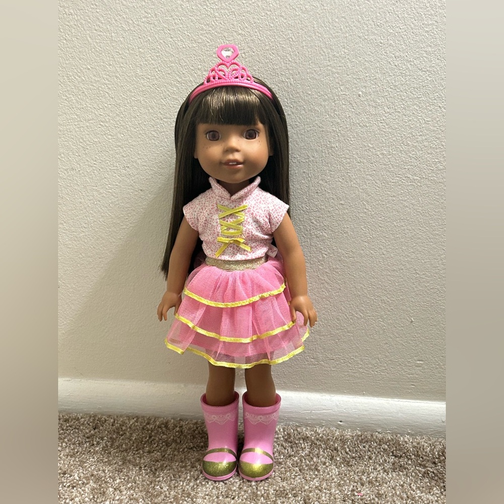 American Girl doll Ashlyn Wellie Wisher